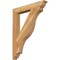 Ekena Millwork Funston Traditional Rough Sawn Bracket, Western Red Cedar, 4"W x 30"D x 38"H BKT04X30X38FST01RWR - alternate 1